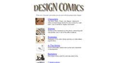 Desktop Screenshot of designcomics.org